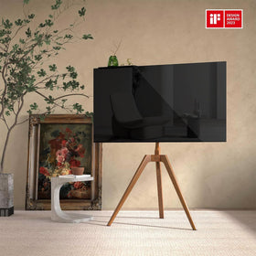 Putorsen top TV shelf adds convenient space for devices and accessories