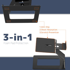 PUTORSEN vibration-absorption pad reduces resonance for clearer audio.