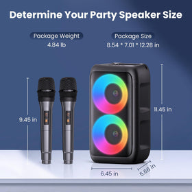 PWBSLAI two speakers in TWS stereo configuration for immersive audio