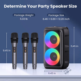 PWBSLAI ideal for outdoor parties and beach gatherings with strong audio.