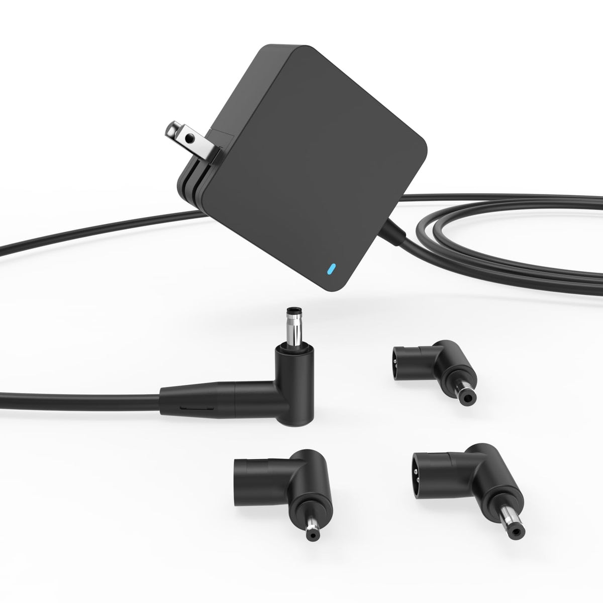 Pwept front view adapter showing compact design and ports for convenient replacement