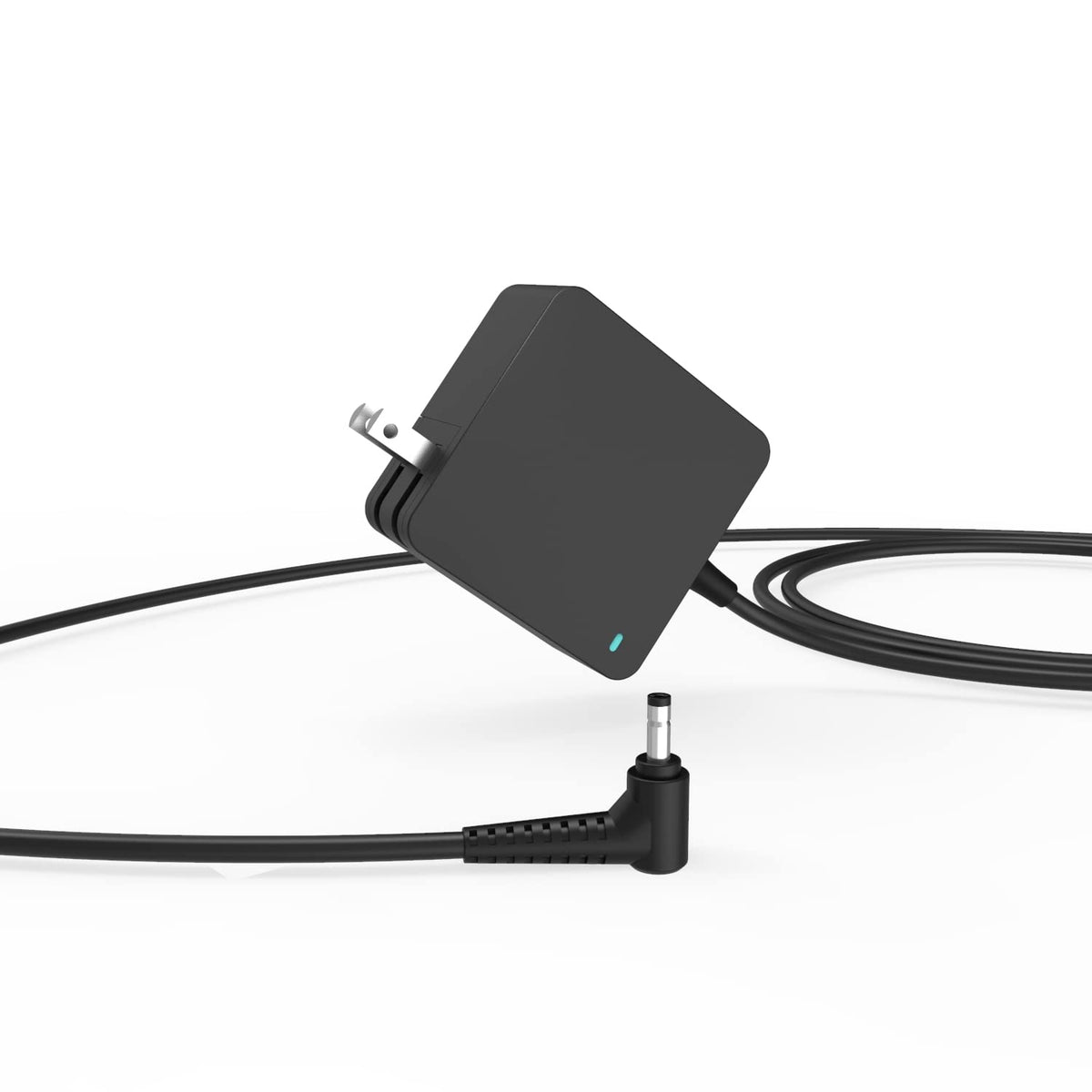 Pwept front view adapter showing compact design and reliable power