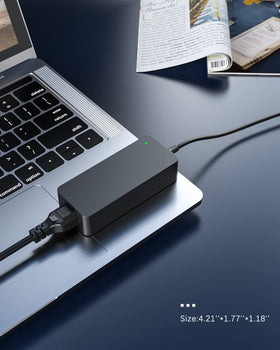 Pwept power supply with indicator light enables quick status checks
