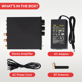 Pyle 2.1 CH amplifier subwoofer output supports deeper bass and richer audio.
