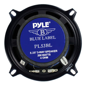 Pyle 200W peak / 100W RMS capacity provides headroom for dynamic music