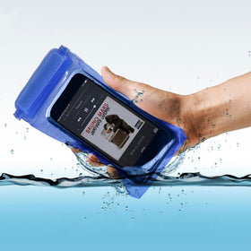 Pyle amplifier beside smartphone illustrating compact size and convenient portability