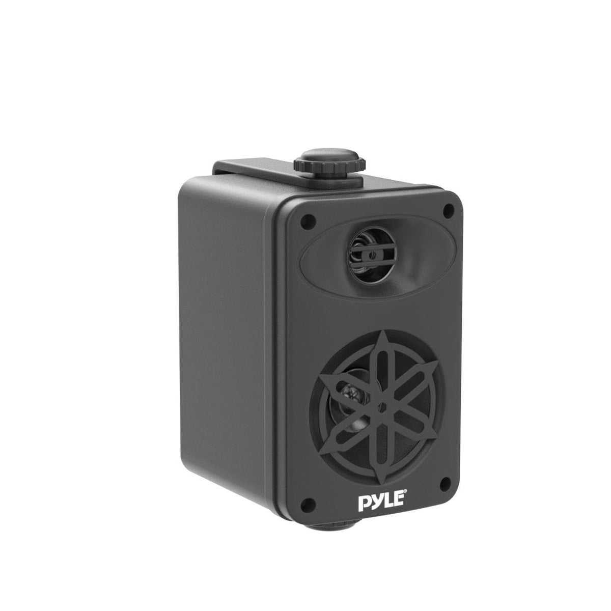 Pyle close-up tweeter and cone highlighting audio detail and balanced highs