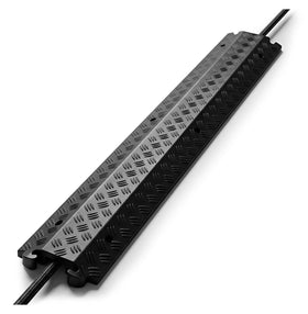 Pyle durable cable protection ramp cover with wide channel for multiple cords.