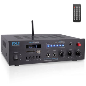 Pyle front panel showing controls and display, easy operation benefit
