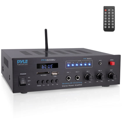 Pyle front panel showing controls and display, easy operation benefit