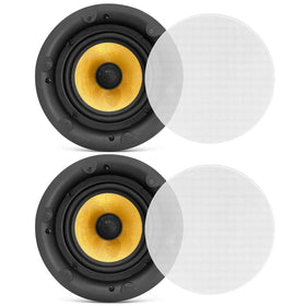 Pyle front view pair showing low-profile flush mount and clean aesthetic benefit