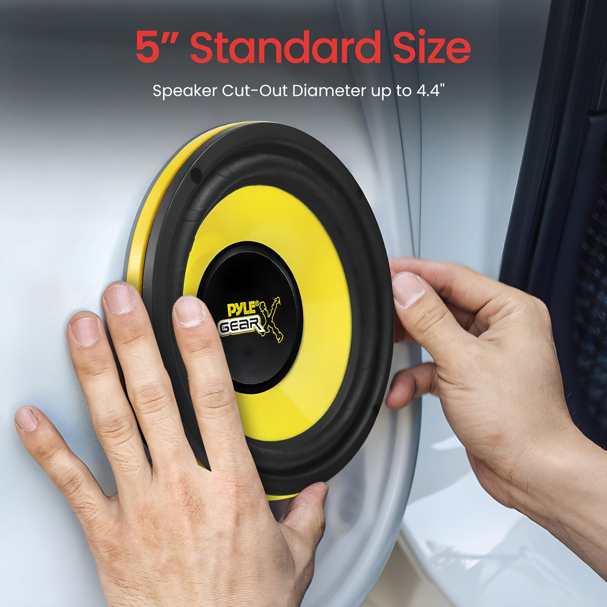 Pyle Gear-X 30oz magnet structure enables deeper low-end.