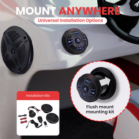 Pyle dual 6.5-inch speakers deliver powerful output with 300W RMS
