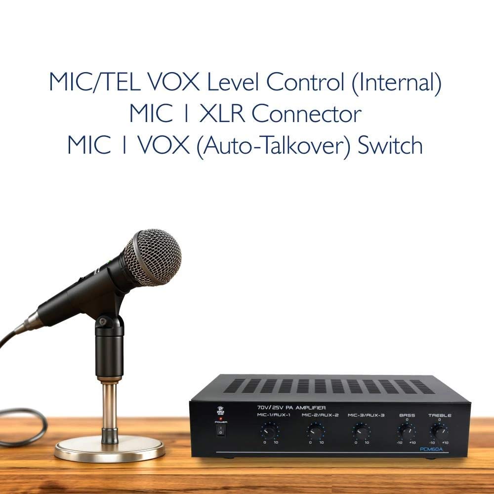 Pyle PCM60A AUX and RCA inputs ideal for legacy devices