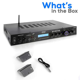 Pyle PDA7BU USB SD port supports convenient MP3 playback