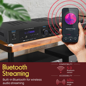 Pyle PDA8BU USB and SD readers for MP3 playback