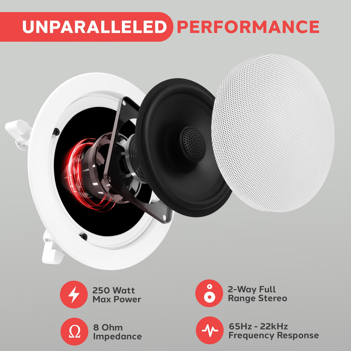 Pyle PDIC60T titanium dome tweeter delivering crisp highs