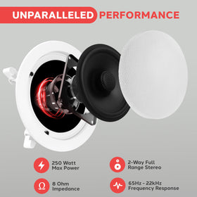 Pyle PDIC60T titanium dome tweeter delivering crisp highs