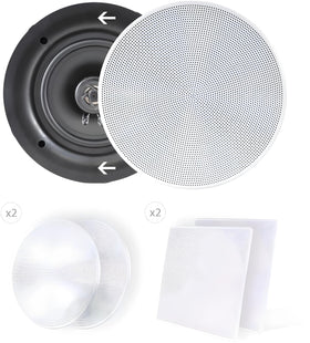 Pyle PDIC66 cutout template and tools for accurate, faster installation