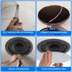 Pyle PDIC8LT dome tweeter close-up highlighting clear high-frequency performance.