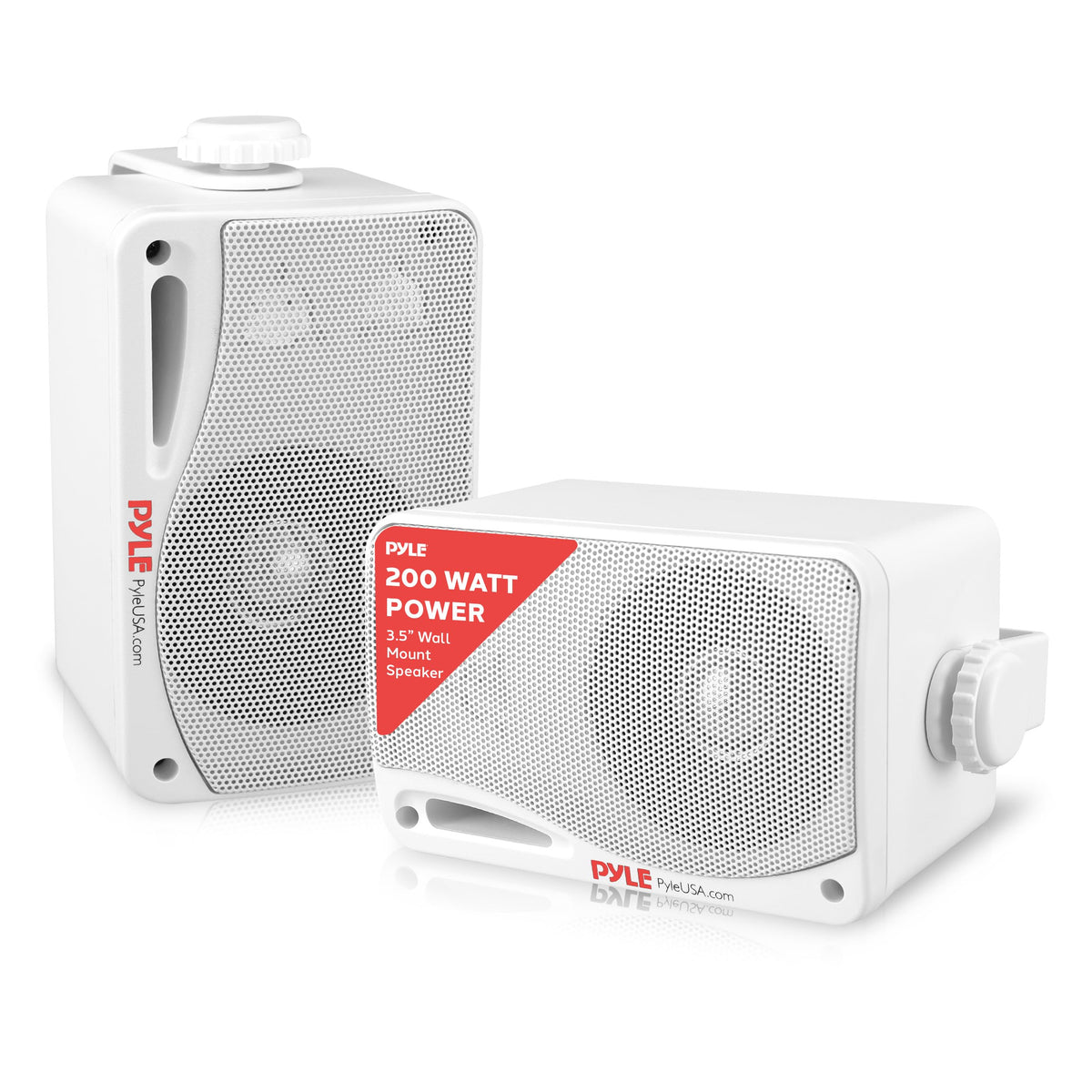 Pyle PDWR42WBT outdoor wall-mount active speaker for patio listening.