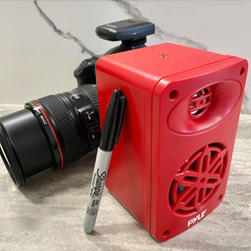 Pyle PDWRBT36RD included mounting brackets enable flexible installation