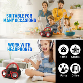 Pyle PHCD22 50W max power fills rooms with clear sound.