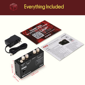 Pyle phono preamp plug-and-play design makes setup quick