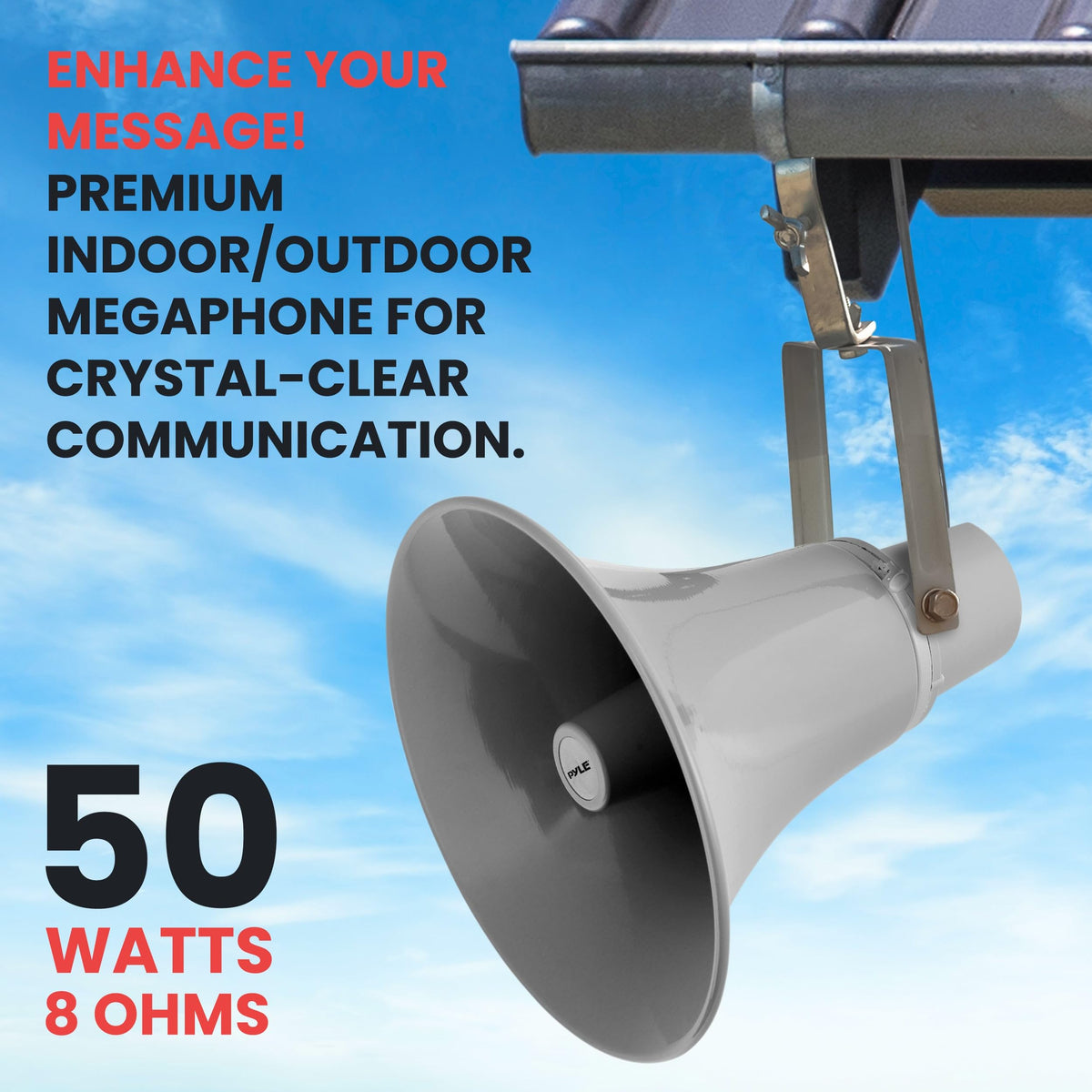 Pyle PHSP131T with 70V transformer tap enables scalable setups.