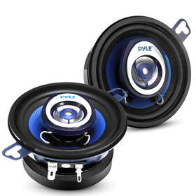 Pyle PL32BL pair of 3.5-inch speakers for car audio clarity.