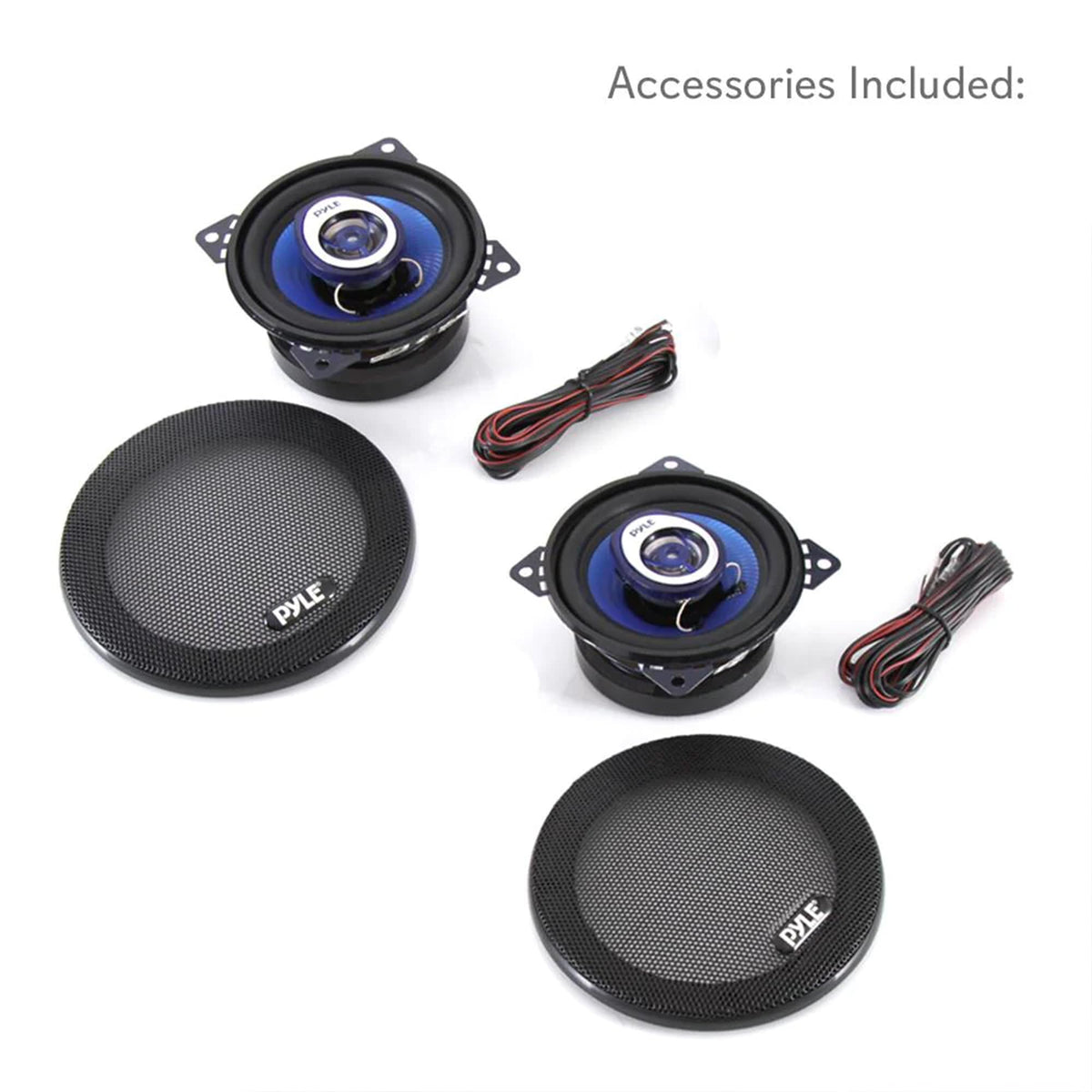 Pyle PL42BL 1/2-inch neodymium dome tweeter detail for clearer mids