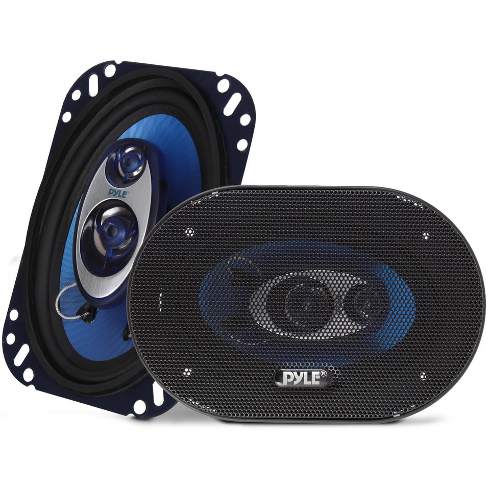 Pyle PL463BL blue cone woofer delivers rich midbass and clarity