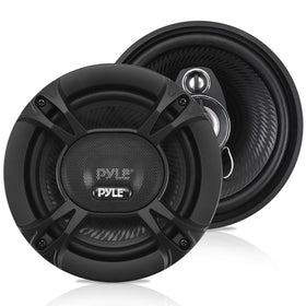 Pyle PL513BK front grill view showing clean fit and stylish black finish for vehicle upgrades