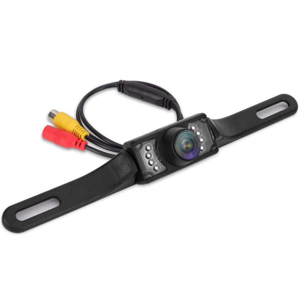 Pyle PLCM10 license plate mount rear view camera for clear backing up