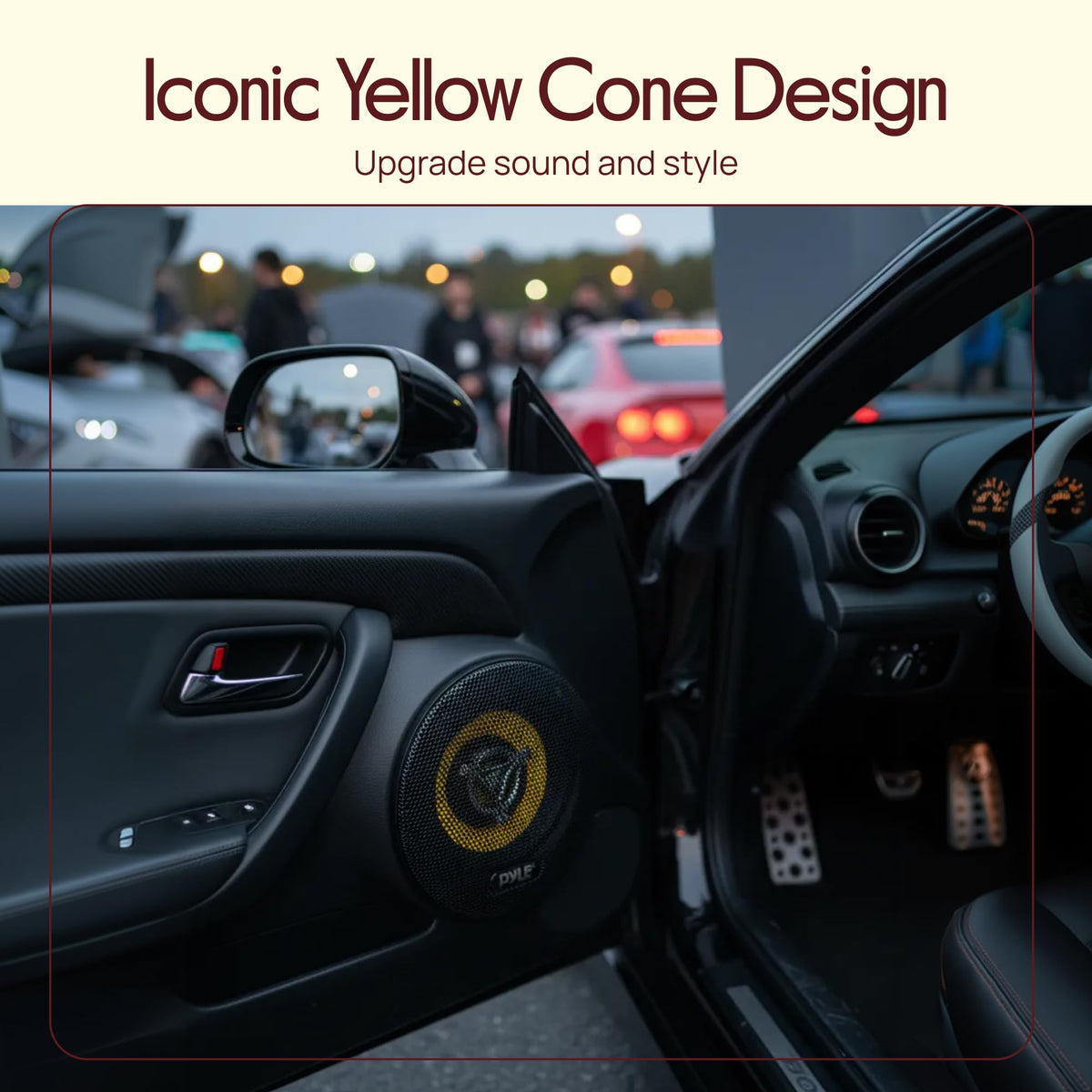 Pyle PLG4.2 20oz magnet supports louder, stable sound.