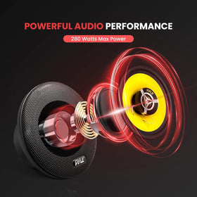 Pyle PLG6.3 40 oz magnet delivers loud, smooth sound across the range