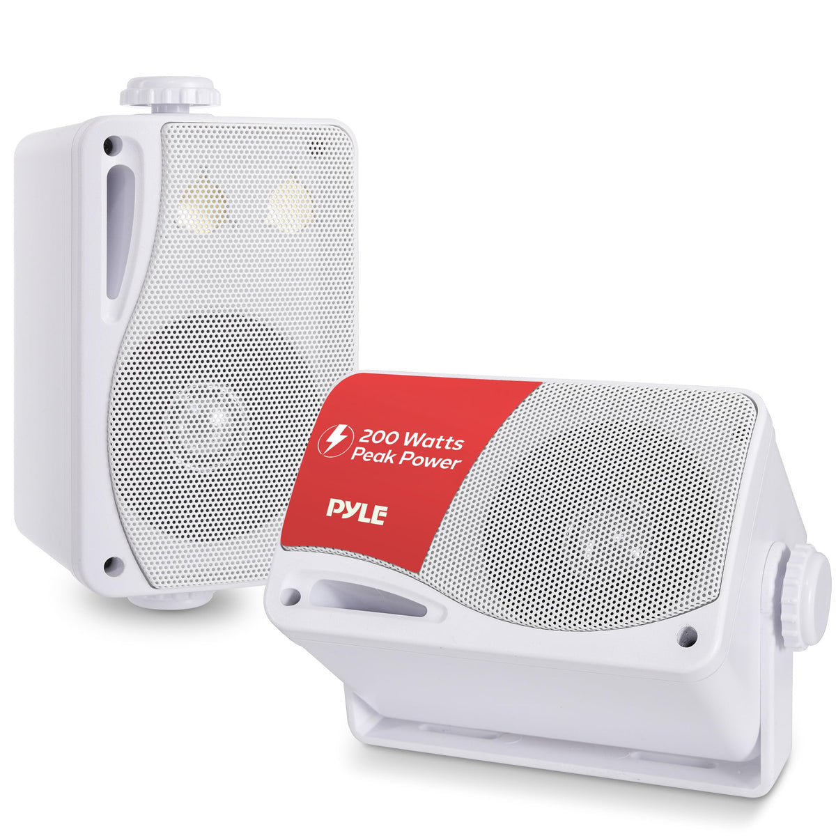 Pyle PLMR24 front pair view showing compact design and clear sound