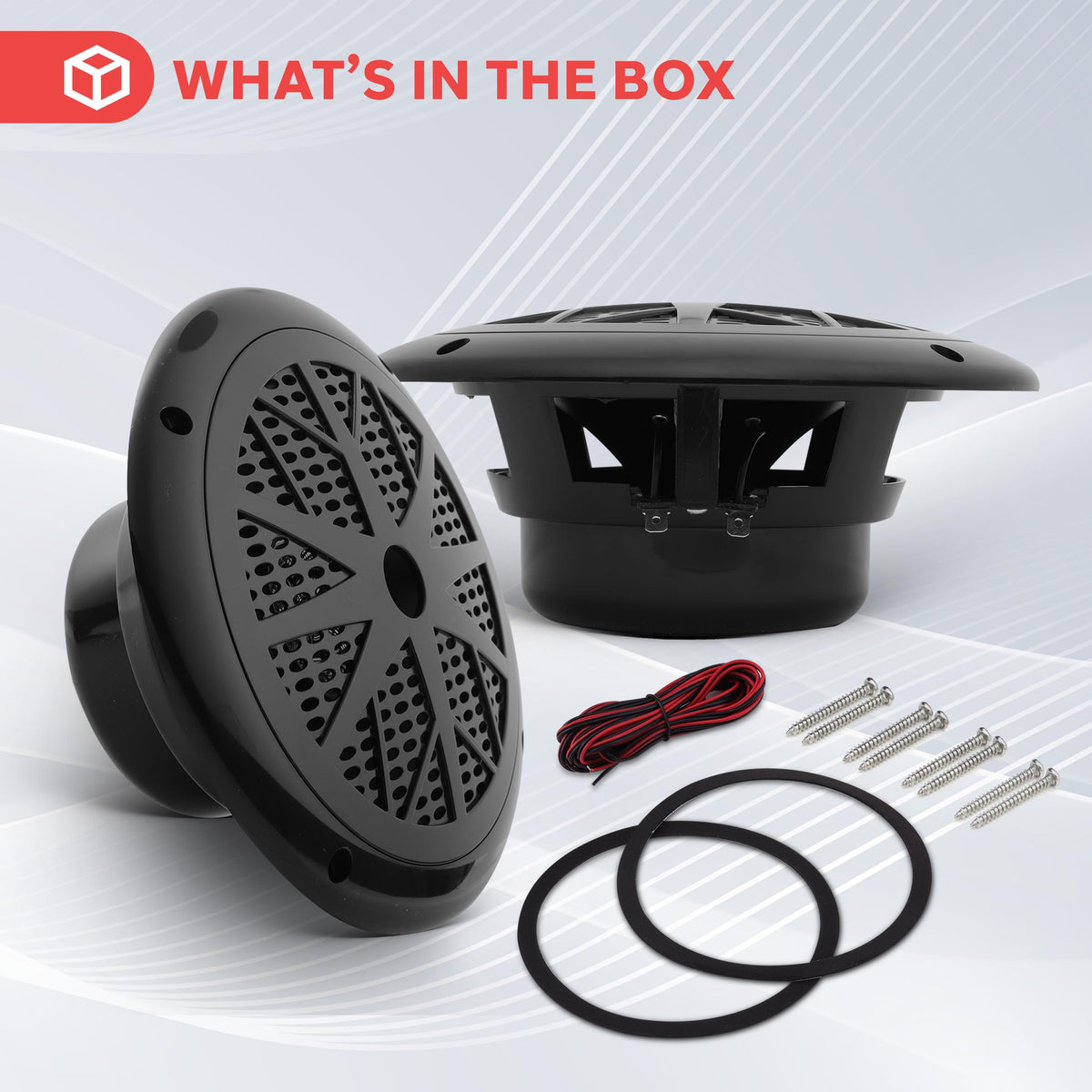 The PLMR61B is boat-ready for quick, reliable mounting.