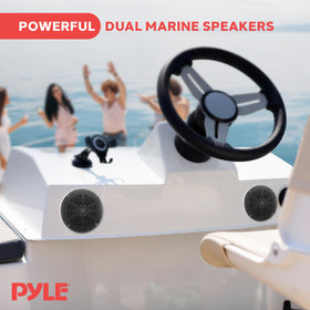 Pyle PLMR61B mounting hardware included for easy installation.