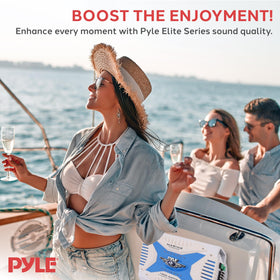 Pyle PLMRA420 gold-plated terminals resist corrosion during deployments.