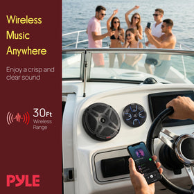 Pyle PLMRKT8 wiring harness and connectors for OEM integration