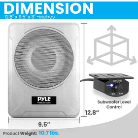 Pyle PLMRSBA8 blue LED indicator shows power status clearly