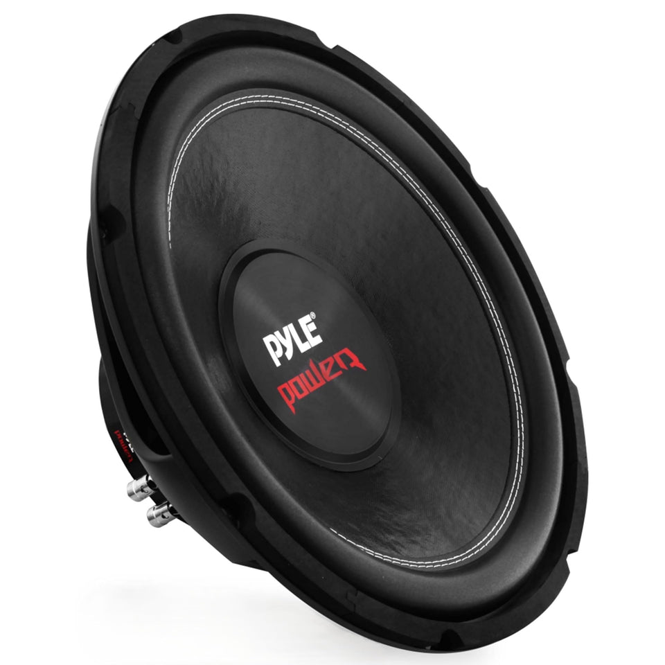Pyle PLPW8D 8-inch subwoofer front view enhancing car bass performance