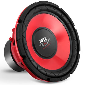 Pyle PLW15RD blue CD-Wave cone for powerful bass and clarity.