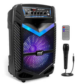 Pyle portable Bluetooth PA with 10-inch subwoofer for outdoor events