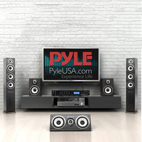 Pyle rack-mounted in studio setting demonstrating compact professional installation