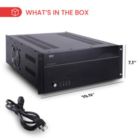 Multi-room audio ready PT8000CH used in a home or office environment.