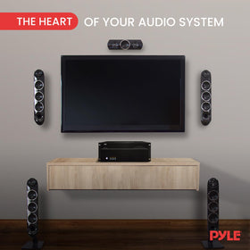 Built-in protection circuitry on PT8000CH safeguards playback.