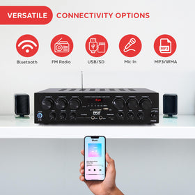 USB and SD card playback for MP3 files and playlists