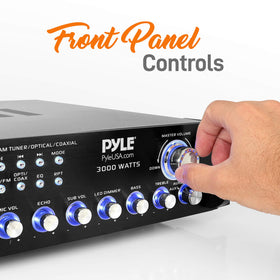Pyle PWMA4004BT Bluetooth streaming from mobile devices
